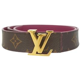 Louis Vuitton-Louis Vuitton Monogram Santur Belt-Brown