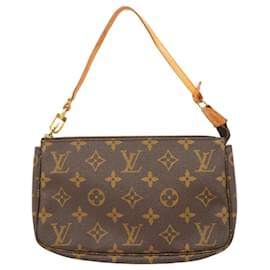 Louis Vuitton-Louis Vuitton Monogram Pochette Accessoires-Brown