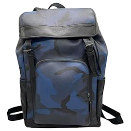 Coach-Sac à dos Henry F55960 de COACH-Noir,Bleu Marine