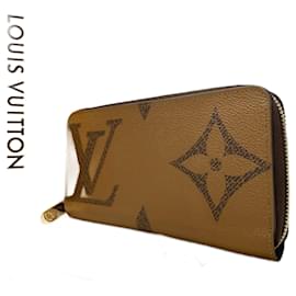 Louis Vuitton-Louis Vuitton Brown Long Wallet-Brown