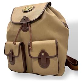 Burberry-Burberry Vintage Brown Backpack-Brown