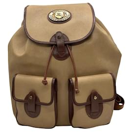 Burberry-Burberry Vintage Brown Backpack-Brown