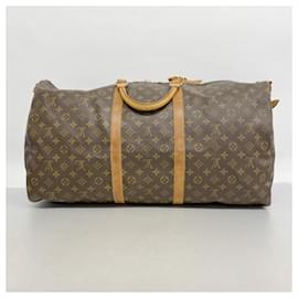 Louis Vuitton-Louis Vuitton Keepall Bandoulière 60-Brown