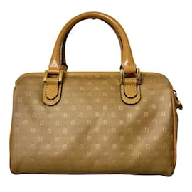 Fendi-Fendi Vintage Zucca Pattern Mini Boston Bag-Beige