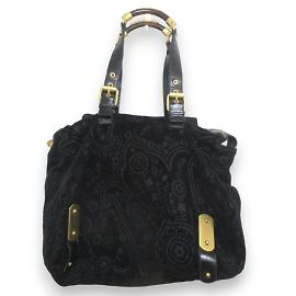 Stella Mc Cartney Bolso tote de madera Gobelin Stella McCartney Negro