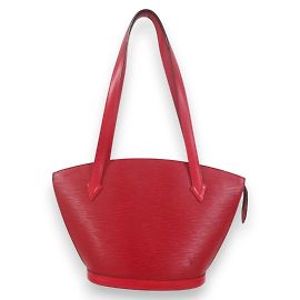 Bolso Tote Epi Saint Jacques de Louis Vuitton Roja