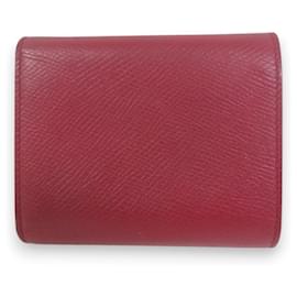 Céline-Celine Small Trifold Wallet-Red
