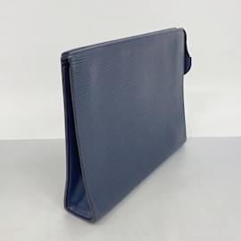 Louis Vuitton-Pochette Toilette 26 Epi Louis Vuitton-Bleu