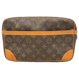 Louis Vuitton-Louis Vuitton Monogram Compiegne 28 Clutch Bag-Brown