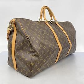 Louis Vuitton-Louis Vuitton Boston Bag Monogram Keepall Bandouliere 60-Brown