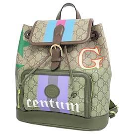 Gucci-Gucci Brown Backpack-Brown