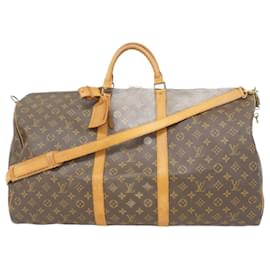 Louis Vuitton-Louis Vuitton Monogram Keepall Bandouliere 60-Brown