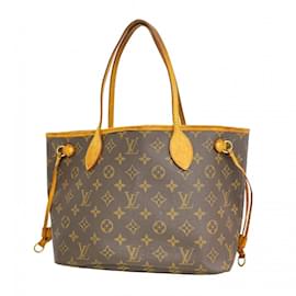 Louis Vuitton-Louis Vuitton Monogram Neverfull PM Tote Bag-Brown