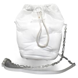 Maison Martin Margiela-Maison Margiela Glam Slam Chain Shoulder Bag-White