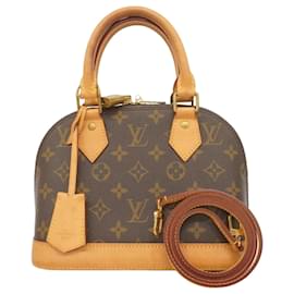 Louis Vuitton-Louis Vuitton Monogram Alma BB Handbag-Brown