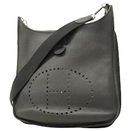 Hermès-Hermes Shoulder Bag Evelyn 2GM-Black