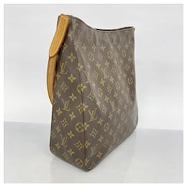 Louis Vuitton-Louis Vuitton Monogram Looping GM Shoulder Bag-Brown