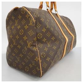 Louis Vuitton-Louis Vuitton Boston Bag Monogram Keepall 50-Brown