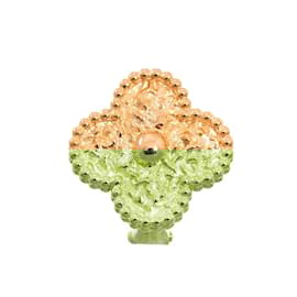 Van Cleef & Arpels-Van Cleef & Arpels Alhambra Clip Earrings-Pink