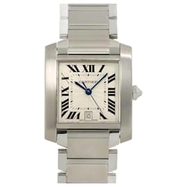Cartier-Cartier Tank Francaise LM W51002Q3 Men's Watch-Other