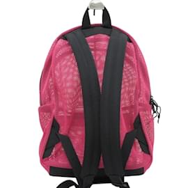 Saint Laurent-SAINT LAURENT Mesh Backpack in Pink-Pink