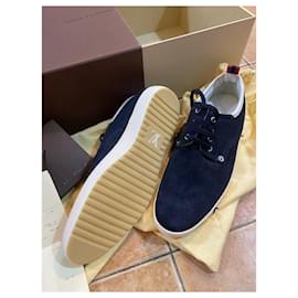 Louis Vuitton-Dress shoes-Navy blue