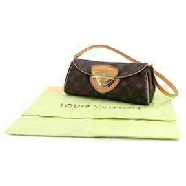 Louis Vuitton-Louis Vuitton Monogram Pochette Beverly Shoulder Bag-Brown,Monogram