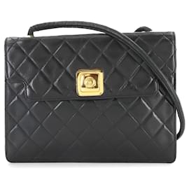 Chanel-Chanel Matelasse Shoulder Bag-Black