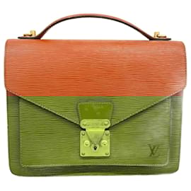 Louis Vuitton-Louis Vuitton Epi Monceau Handbag-Brown