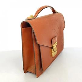 Louis Vuitton-Louis Vuitton Epi Monceau Handbag-Brown