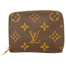Louis Vuitton-Louis Vuitton Monogram Zippy Coin Purse-Brown