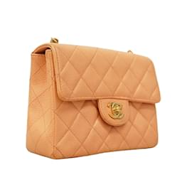 Chanel-Chanel Mini Matelasse Shoulder Bag-Pink