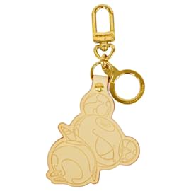 Louis Vuitton-Louis Vuitton Keychain Portocle Panda-Beige