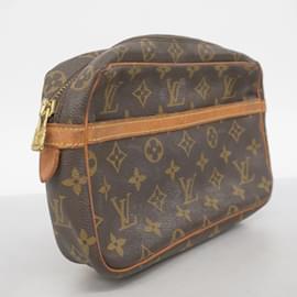 Louis Vuitton-Louis Vuitton Monogram Compiegne 23 Clutch Bag-Brown