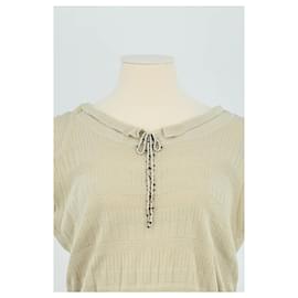 Louis Vuitton-Cotton dress-Beige