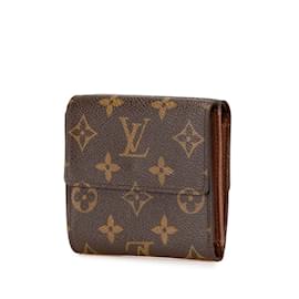 Louis Vuitton-Louis Vuitton Monogram Bi-fold Wallet-Brown,Monogram