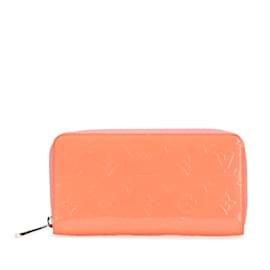 Louis Vuitton-Louis Vuitton Monogram Vernis Coin Purse-Orange,Monogram