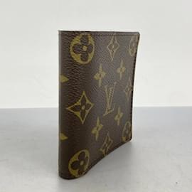 Louis Vuitton-Carteira dobrável marrom Louis Vuitton-Marrom