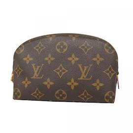 Louis Vuitton-Louis Vuitton Monogram Pochette Tick M47515 Pouch-Brown