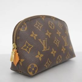 Louis Vuitton-Louis Vuitton Monogram Pochette Tick M47515 Pouch-Brown