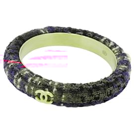 Chanel-Chanel Coco Mark Bangle-Black,Pink,Golden,Purple