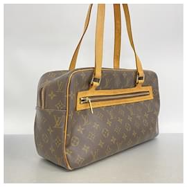 Louis Vuitton-Louis Vuitton Monogram Cite GM Shoulder Bag-Brown