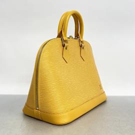 Louis Vuitton-Louis Vuitton Epi Alma Handbag in Jaune-Yellow