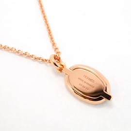 Hermès-Hermes Necklace Maillon GP Plated Black Pink Ladies-Black,Pink