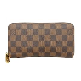 Louis Vuitton-Louis Vuitton Long Wallet Damier Zippy N41661 Ebene-Damier ebene