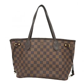 Louis Vuitton-Louis Vuitton Damier Neverfull PM Tote Bag-Brown,Damier ebene