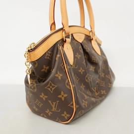 Louis Vuitton-Louis Vuitton Monogram Tivoli PM Handbag-Brown