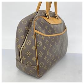 Louis Vuitton-Louis Vuitton Monogram Deauville Handbag-Brown