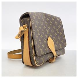 Louis Vuitton-Louis Vuitton Monogram Cartesier GM Shoulder Bag-Brown