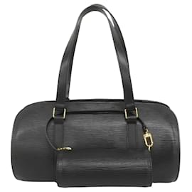 Louis Vuitton-Louis Vuitton Epi Soufflot Handbag-Black